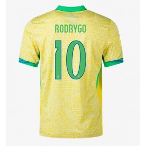 Brazil Rodrygo Goes #10 Domaci Dres Copa America 2024 Kratak Rukavima Brazil Rodrygo Goes #10 Domaci Dres Copa America 2024 Kratak Rukavima